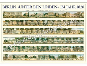 Berlin, 'Unter den Linden' im Jahr 1820