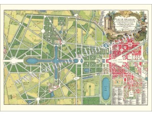 Versailles, Parkplan