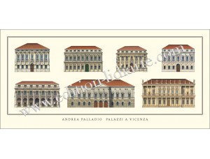 Andrea Palladio, Palazzi a Vicenza