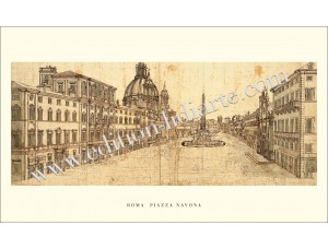 Roma, Piazza Navona, ca. 1680
