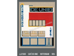 J.J.P. Oud, Café De Unie, Rotterdam, 1925